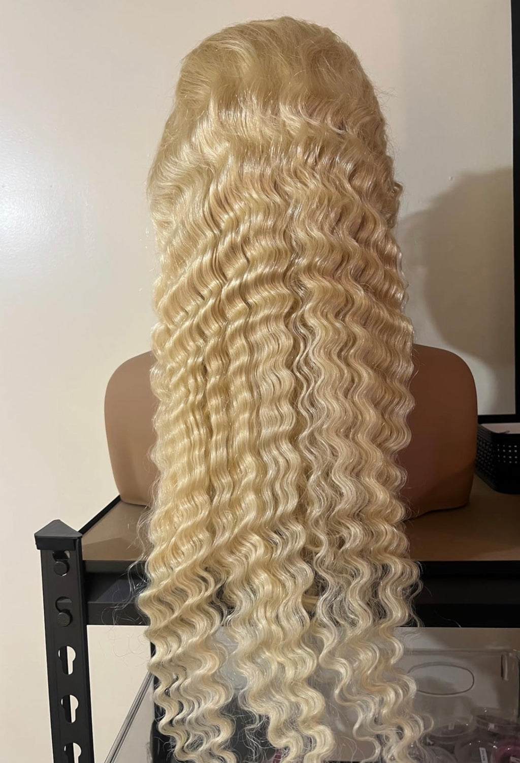 613 Deep Wave Wig 180 density HD Wig