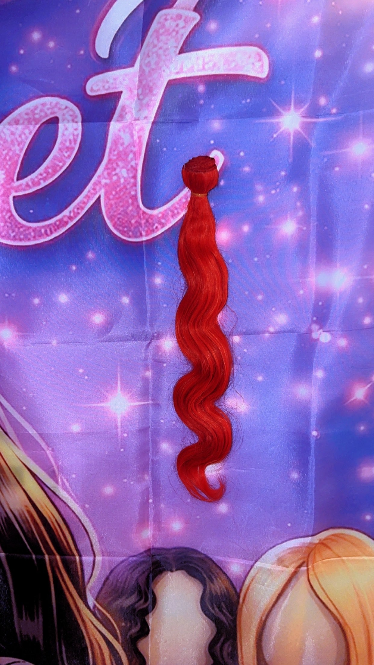 22” Body wave (Red) bundle